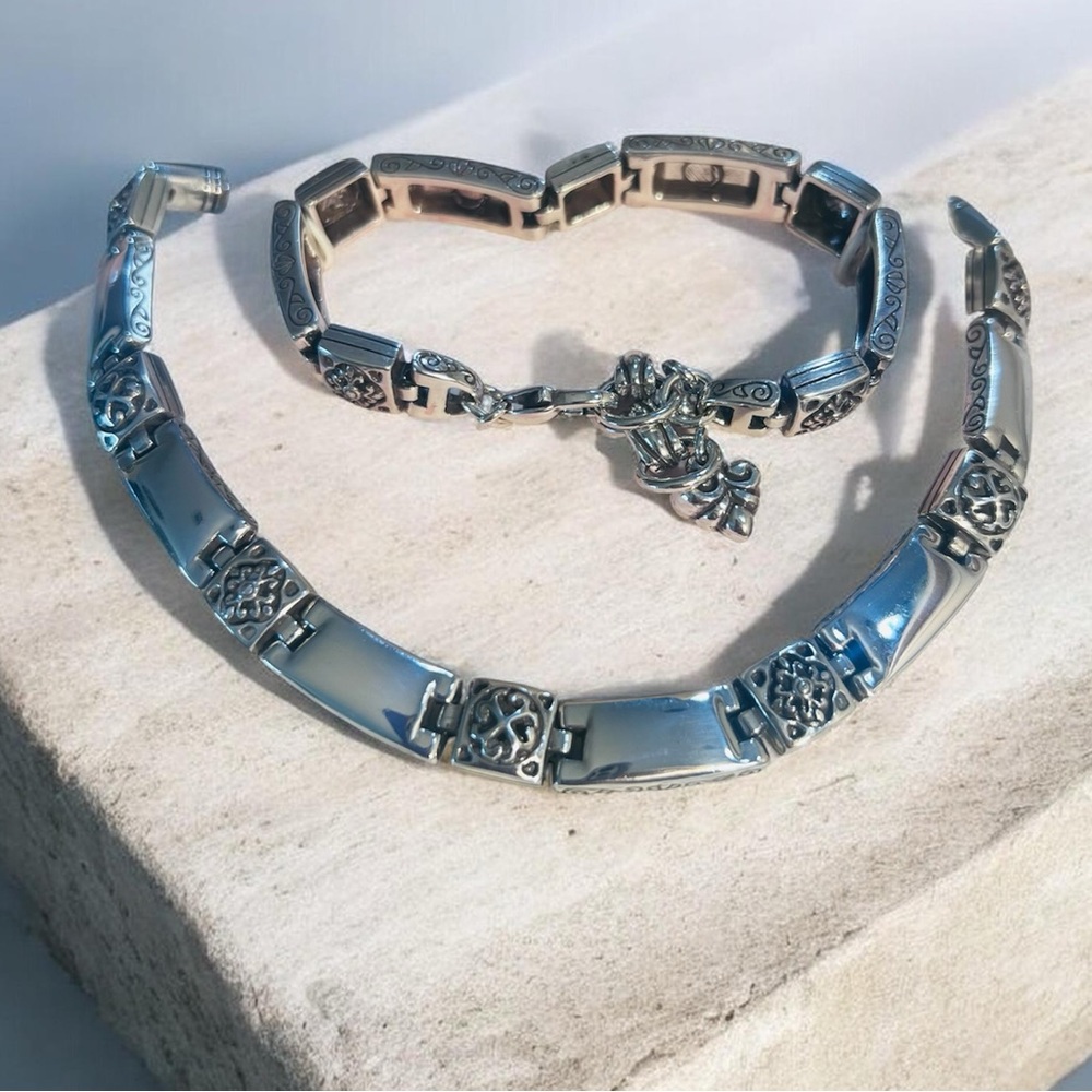 NWT Retired Brighton Necklace & Bracelet set “Tribeca”